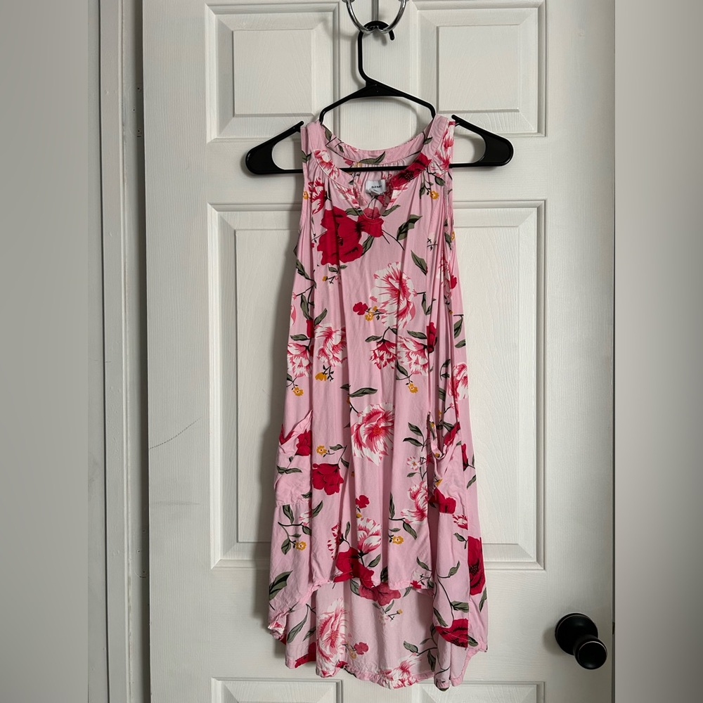 Old Navy Pink Floral Dress